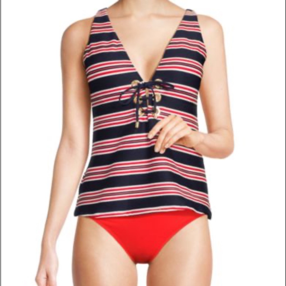 LA BLANCA
Sailor Striped Tankini
